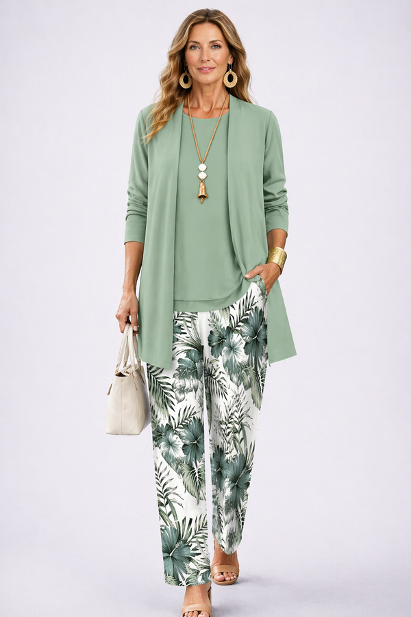Lorie | Conjunto de Tres Piezas Elegante
