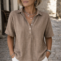 Claudia | Elegant Flowy Shirt