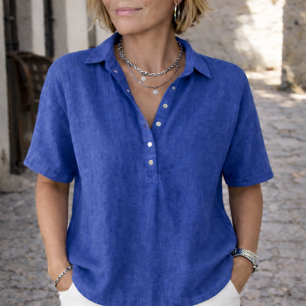 Claudia | Elegant Flowy Shirt
