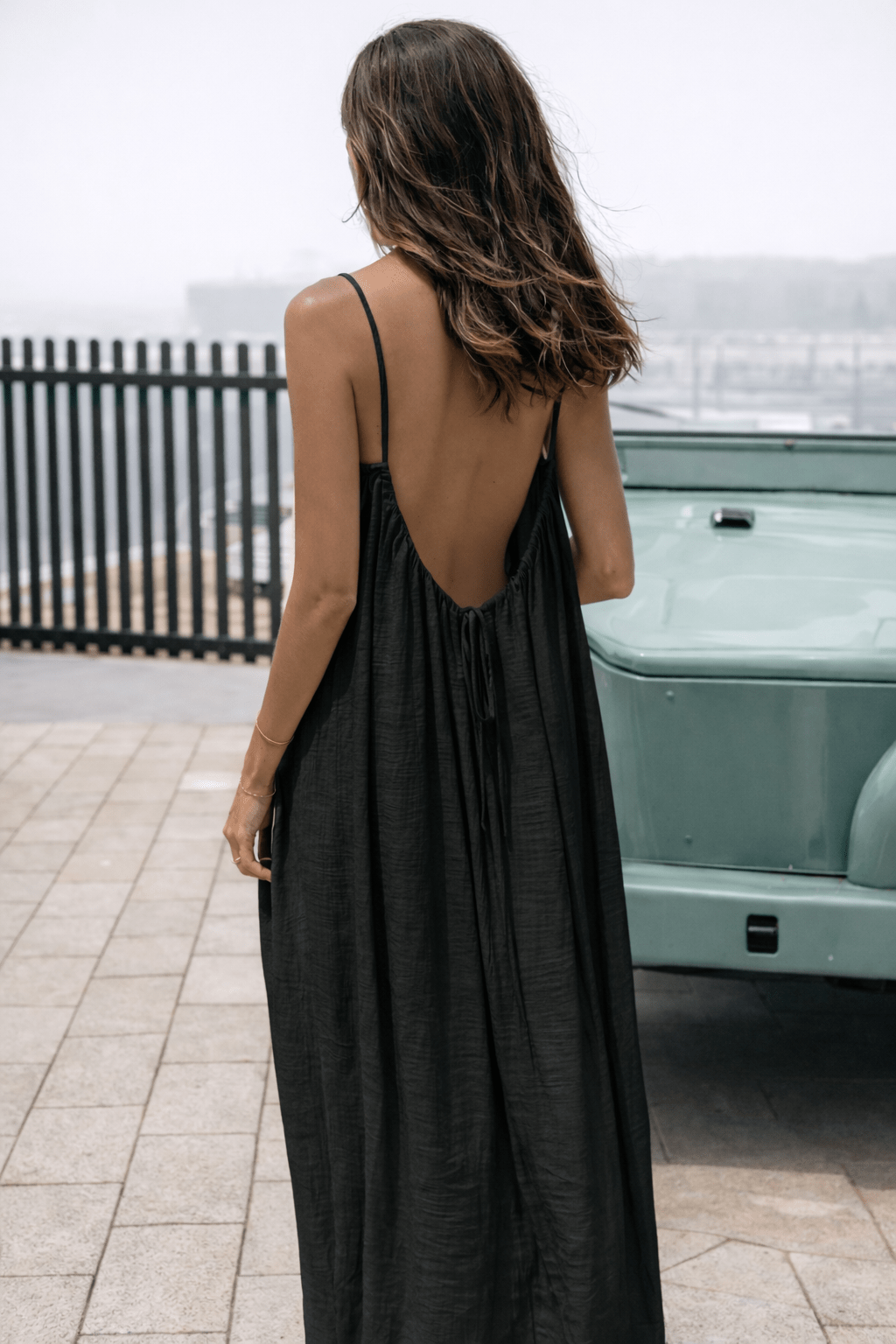 Zaira | Open-Back Maxi Dress