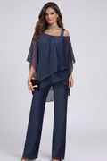 Manuela | Two-Piece Flowy Set with Wide-Leg Pants