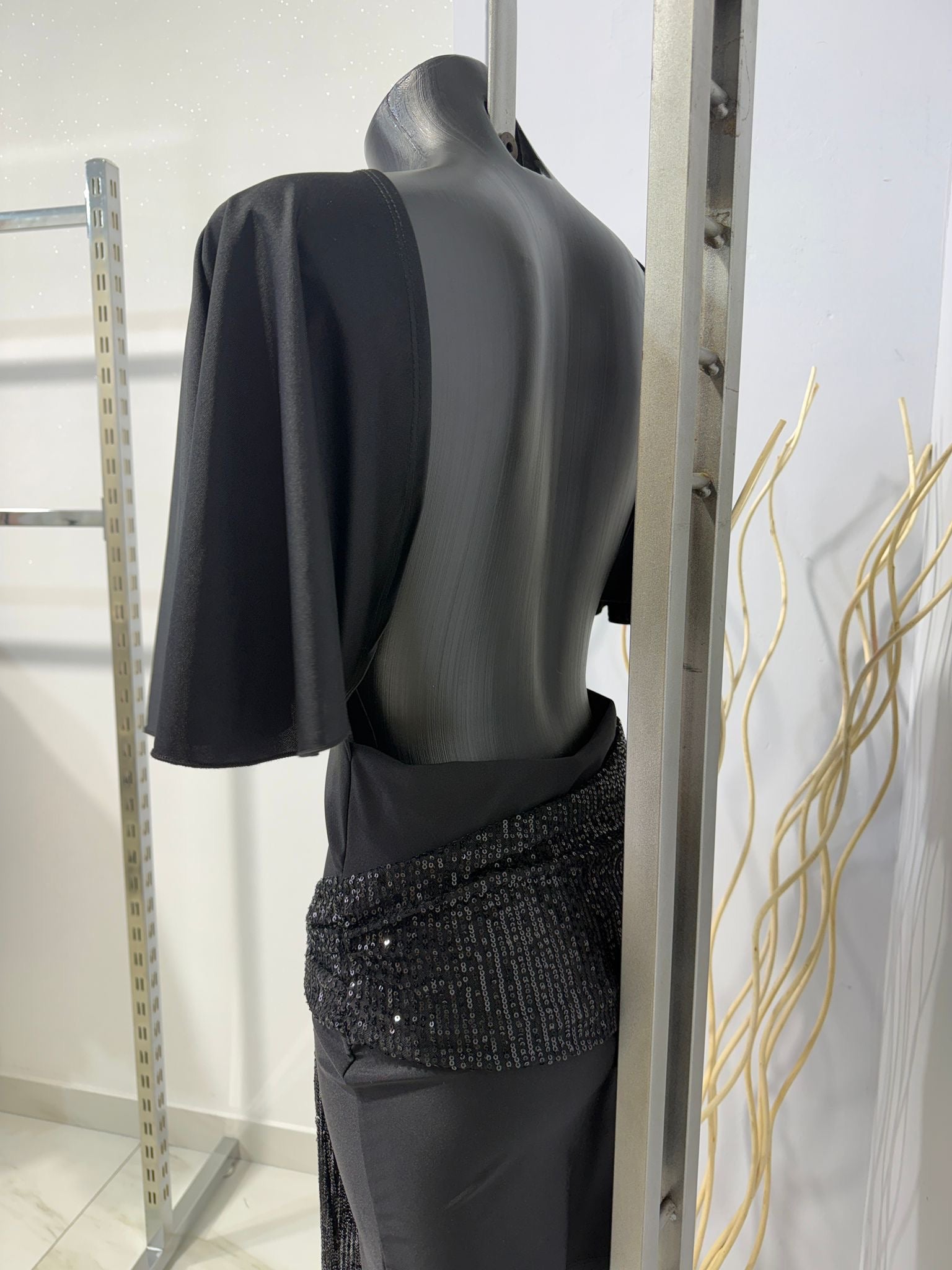 Zara | Elegant Draped Mini Dress
