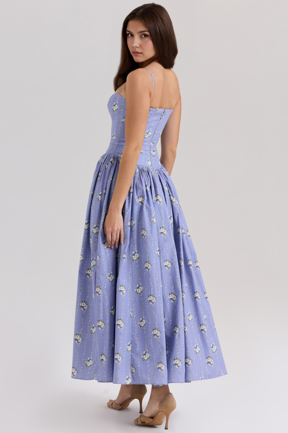 Estrella | Floral midi dress
