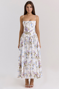 Estrella | Floral midi dress
