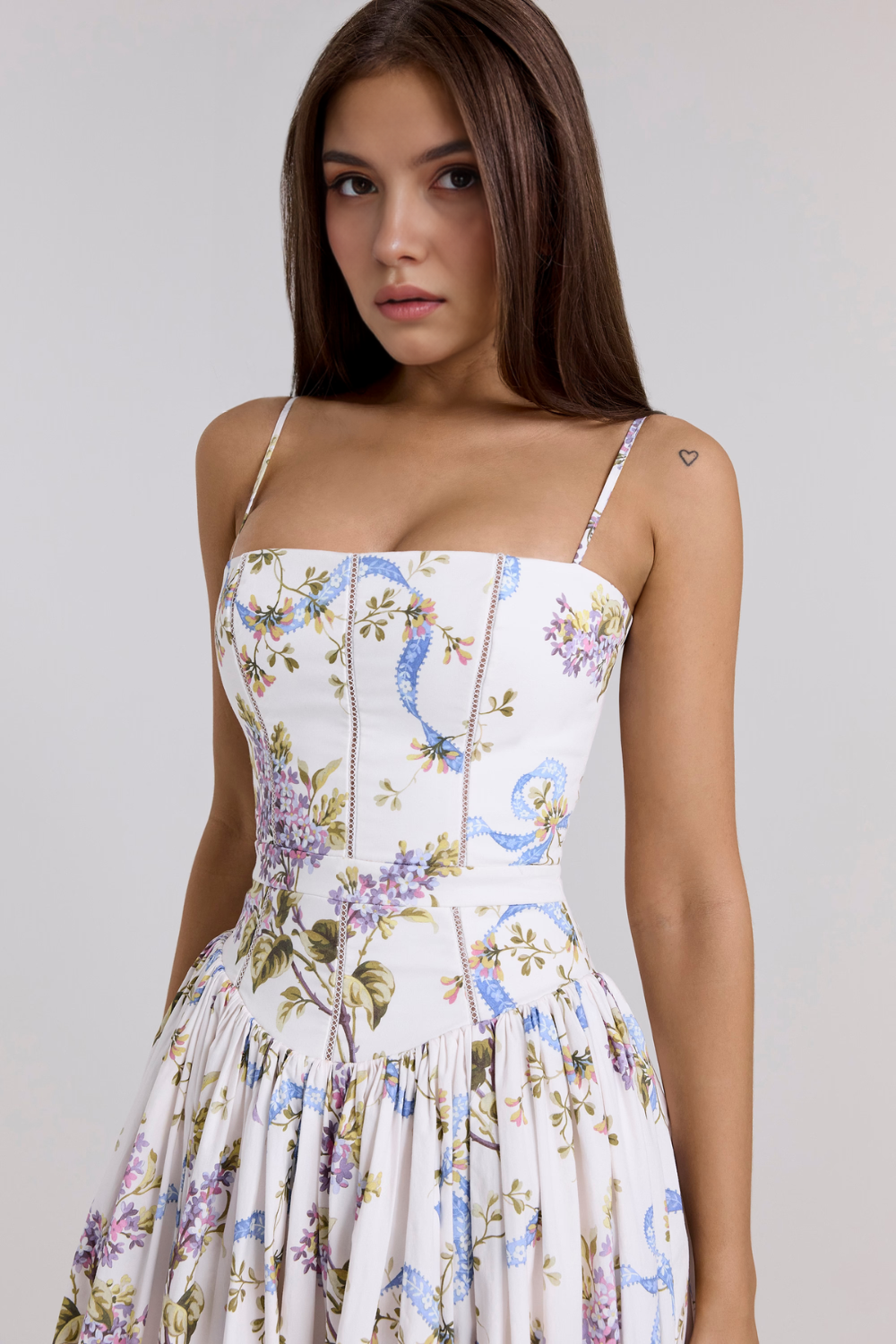 Estrella | Floral midi dress