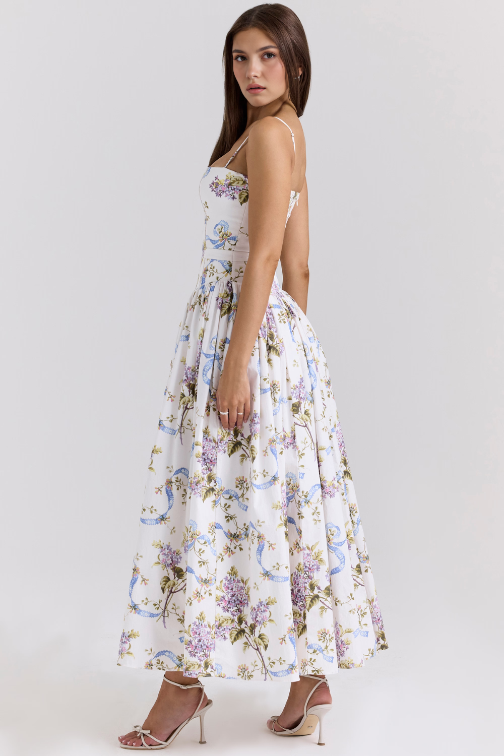 Estrella | Floral midi dress