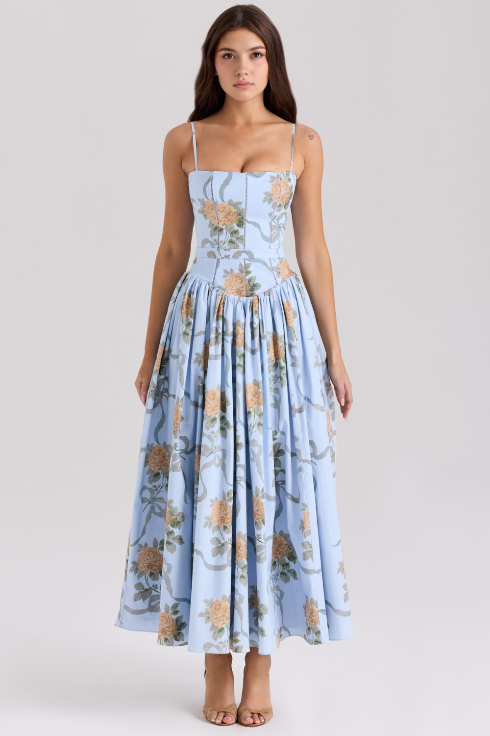 Estrella | Floral midi dress