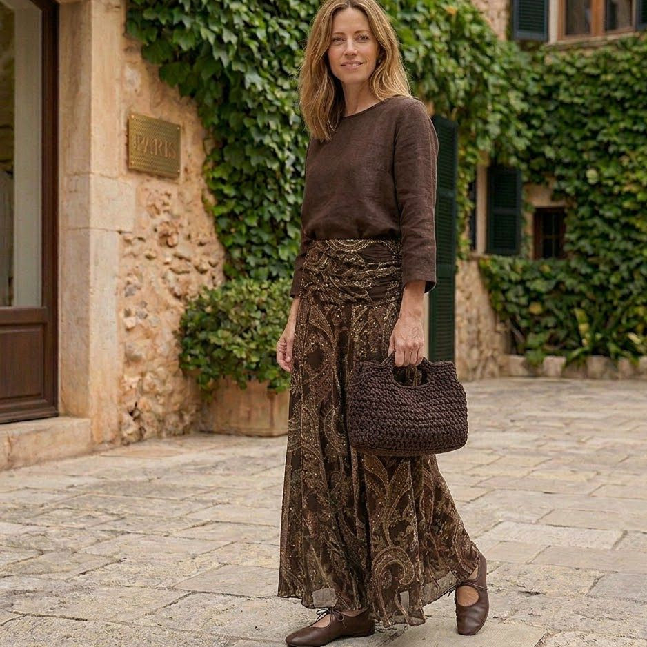 Boho Elegance Flow Skirt