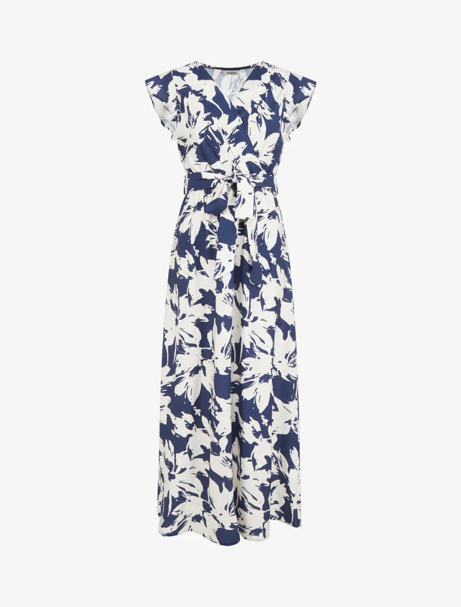 Elvira | Long dress with floral print