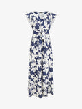 Elvira | Long dress with floral print