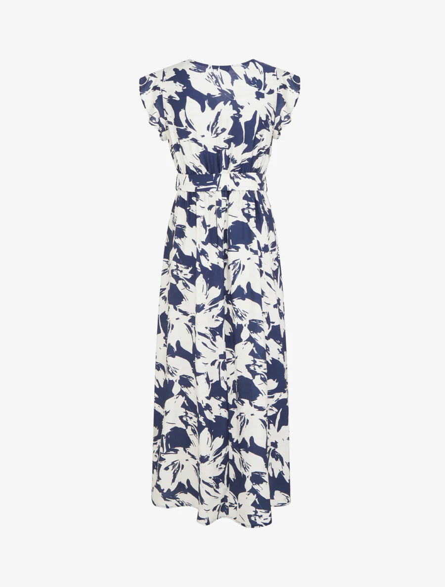 Elvira | Long dress with floral print