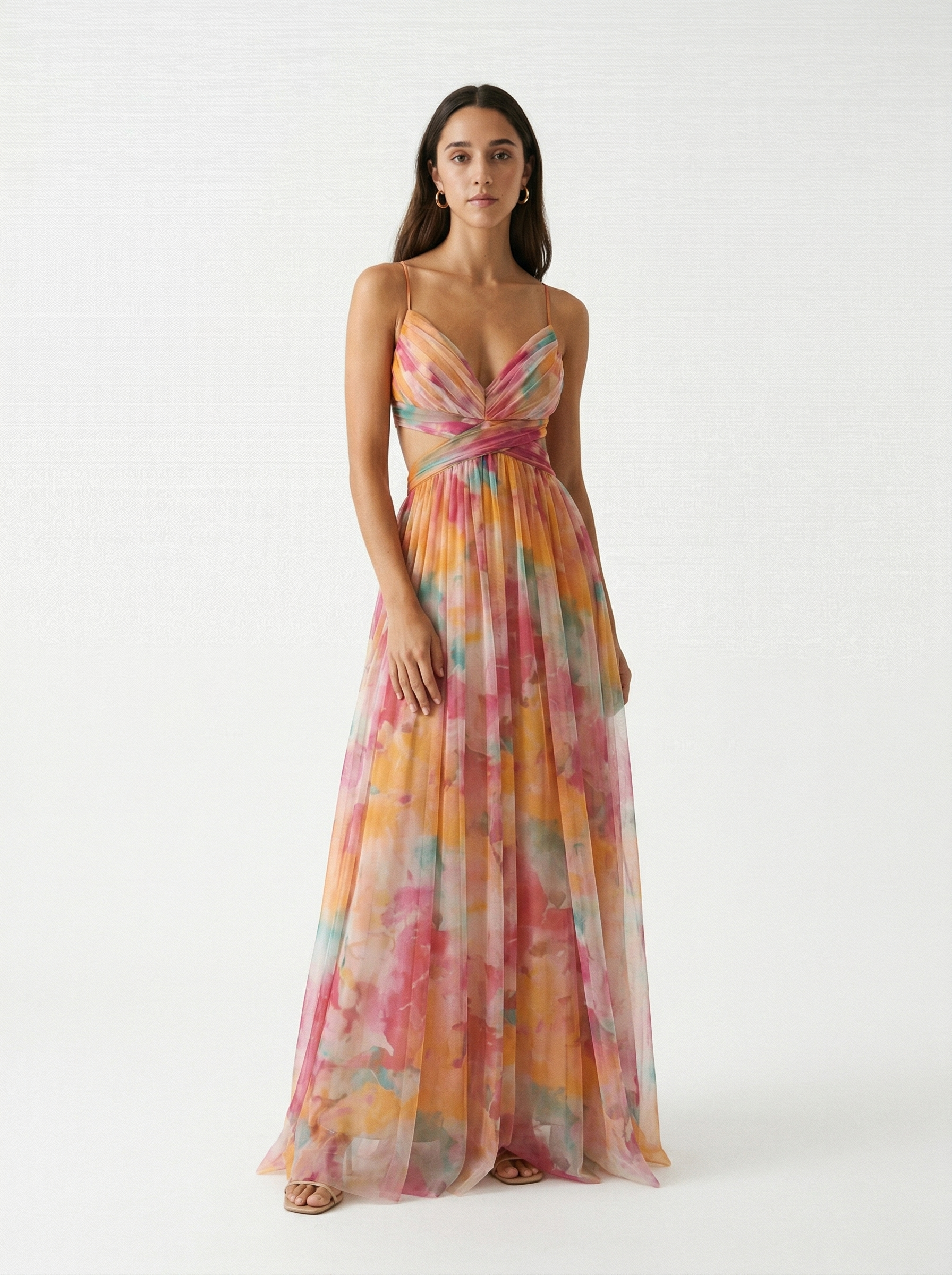 Lola | Long floral dress
