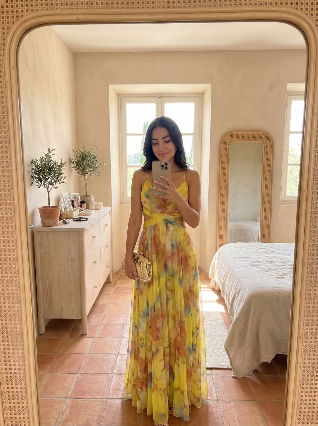 Lola | Long floral dress