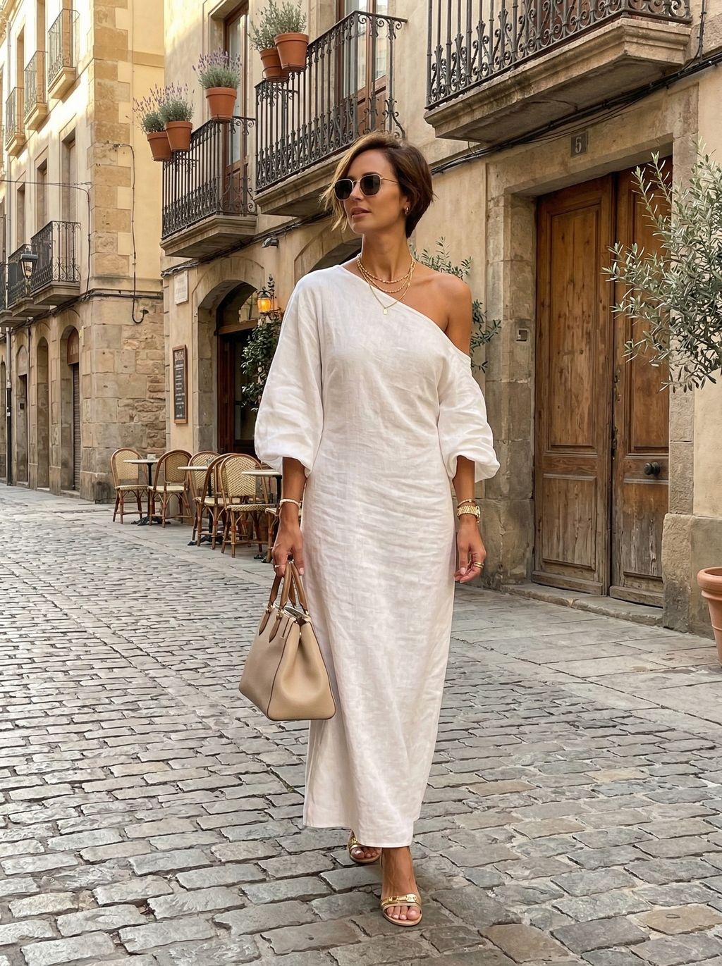 Candela | Long linen dress