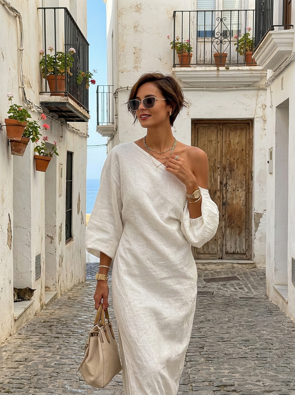 Candela | Long linen dress