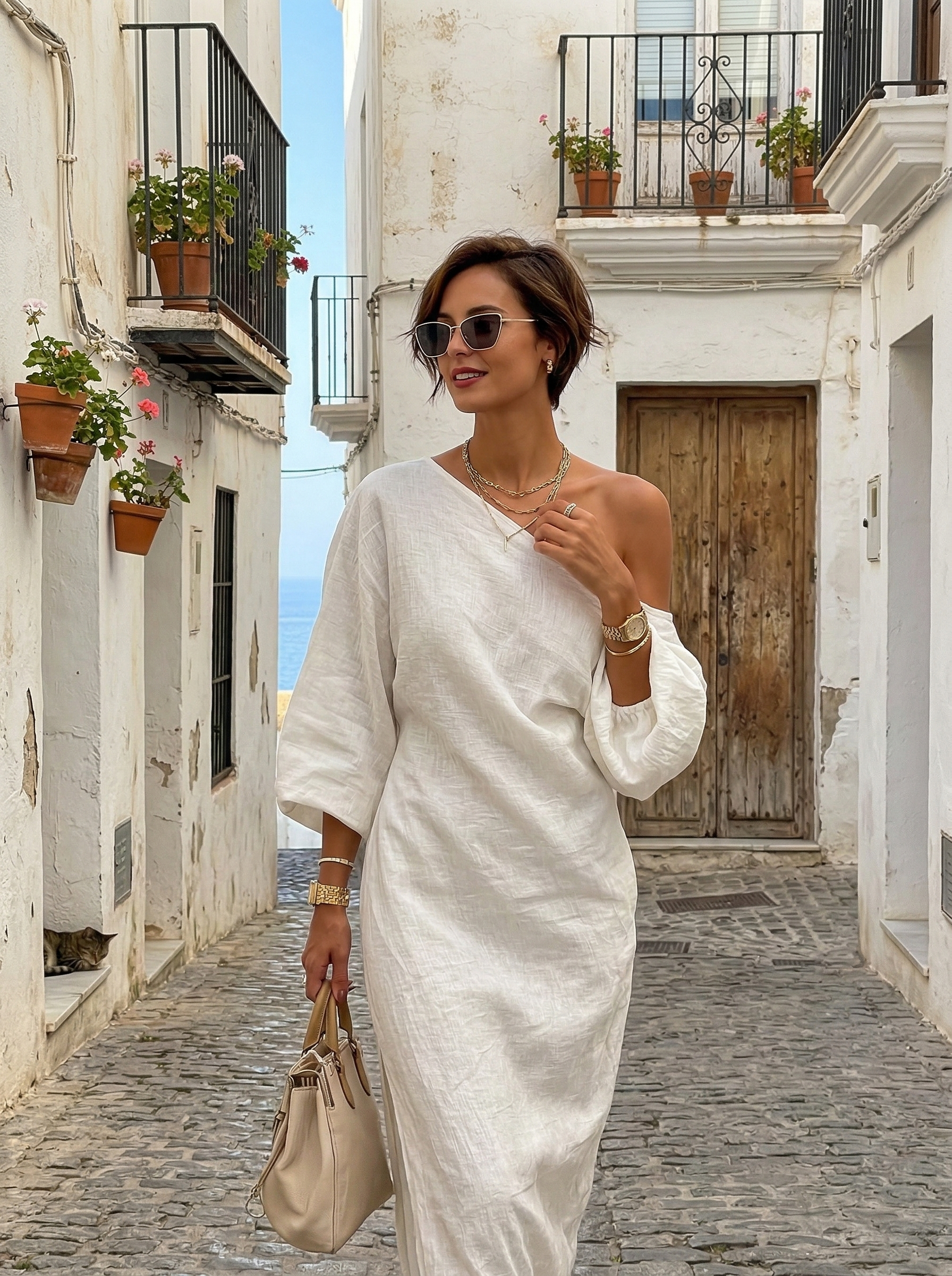 Candela | Long linen dress