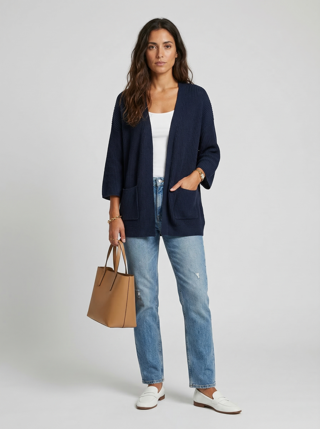 Amanda | Knitted Cardigan for Mid-Season