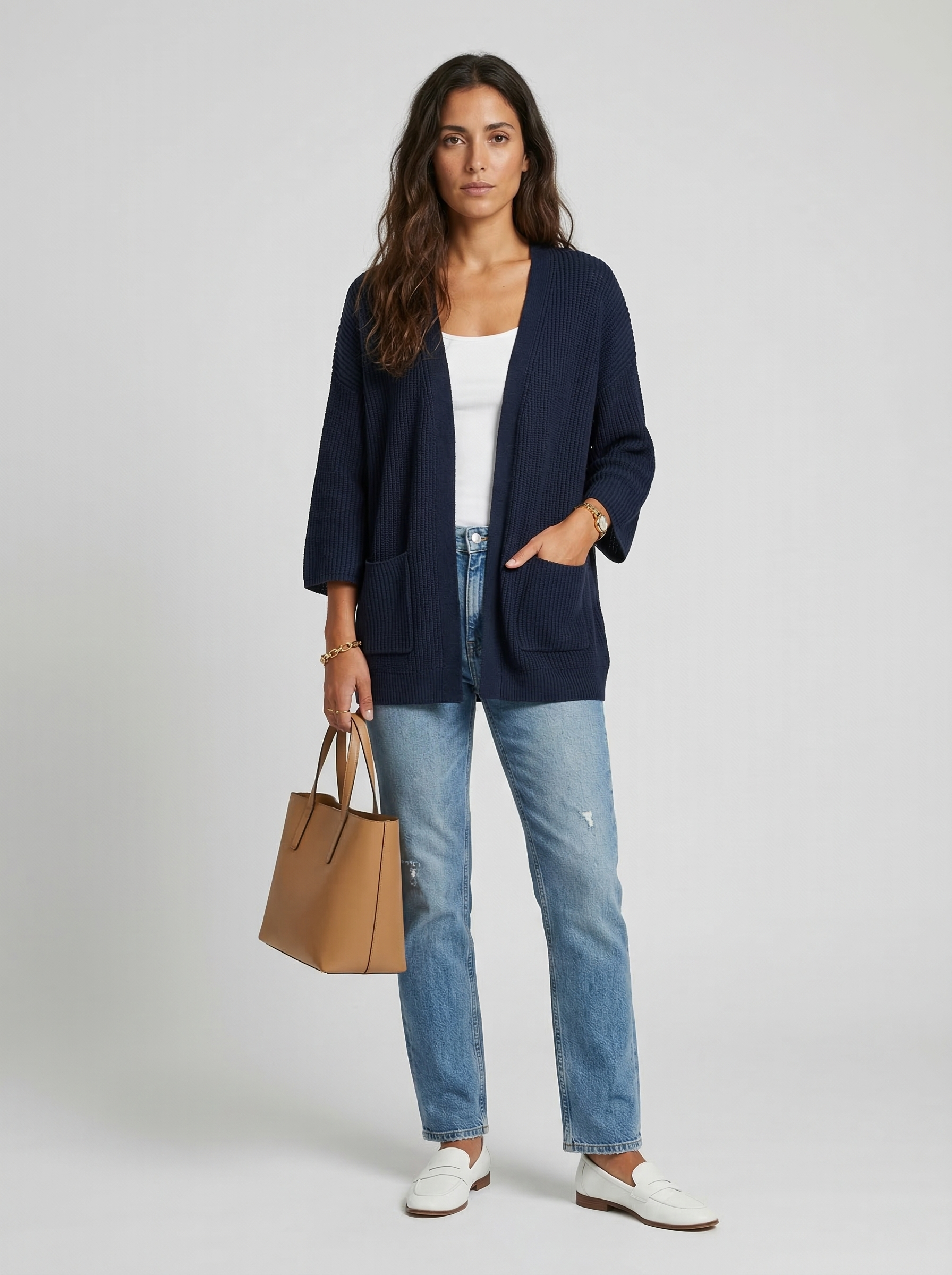 Amanda | Knitted Cardigan for Mid-Season