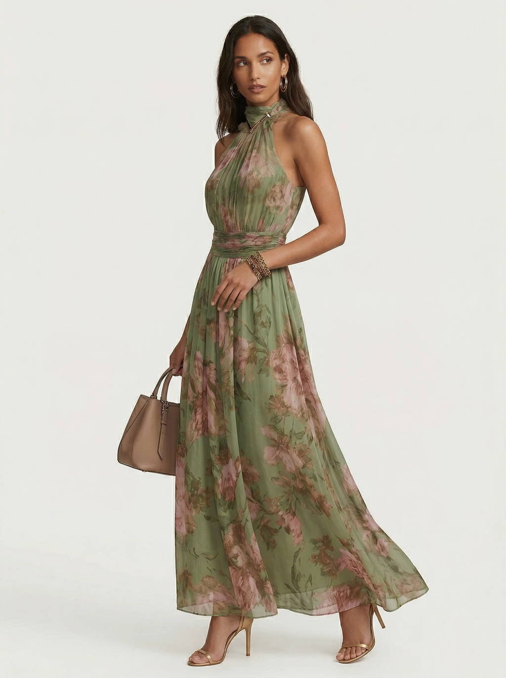Olivia | Floral long dress