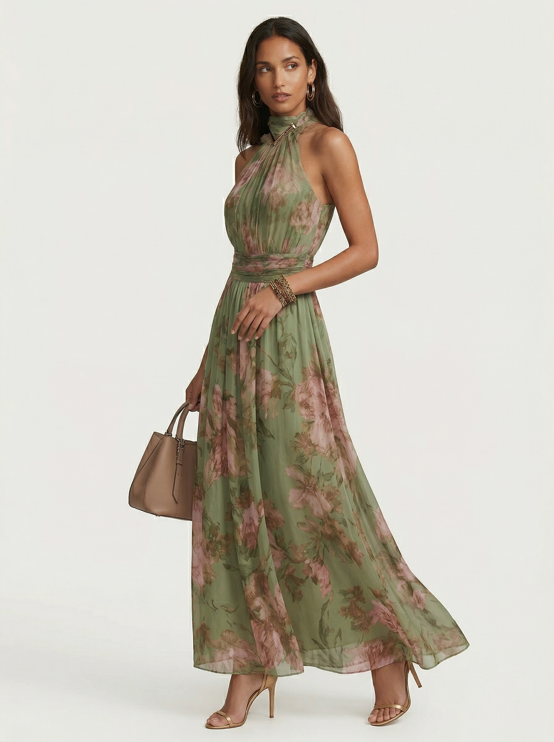 Olivia | Floral long dress