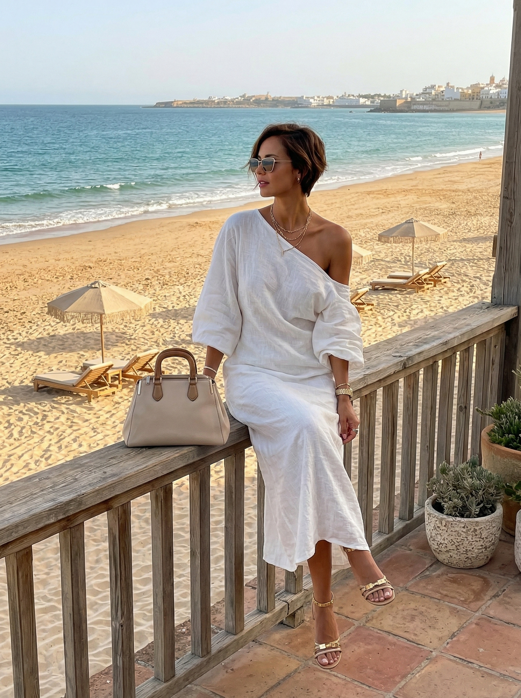 Candela | Long linen dress