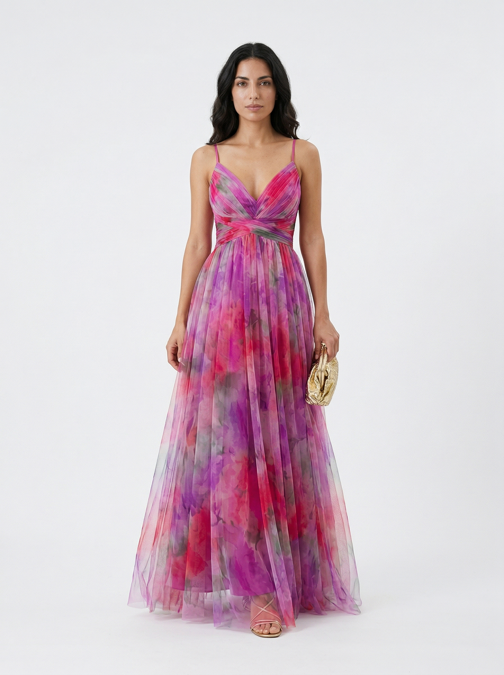 Lola | Long floral dress