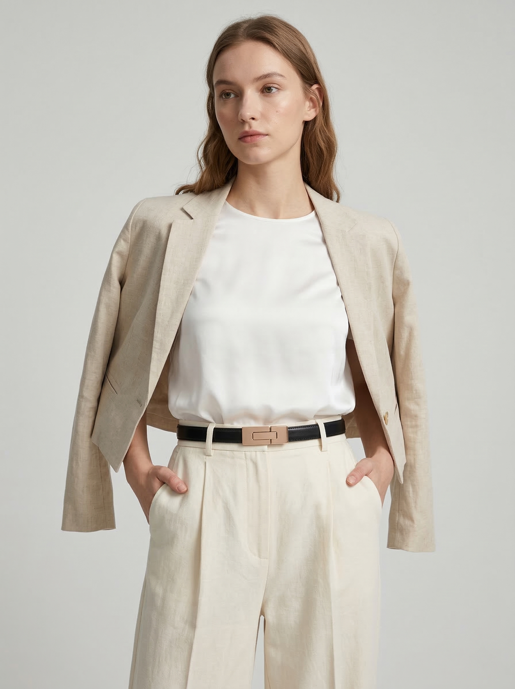 Olimpia Leather Belt