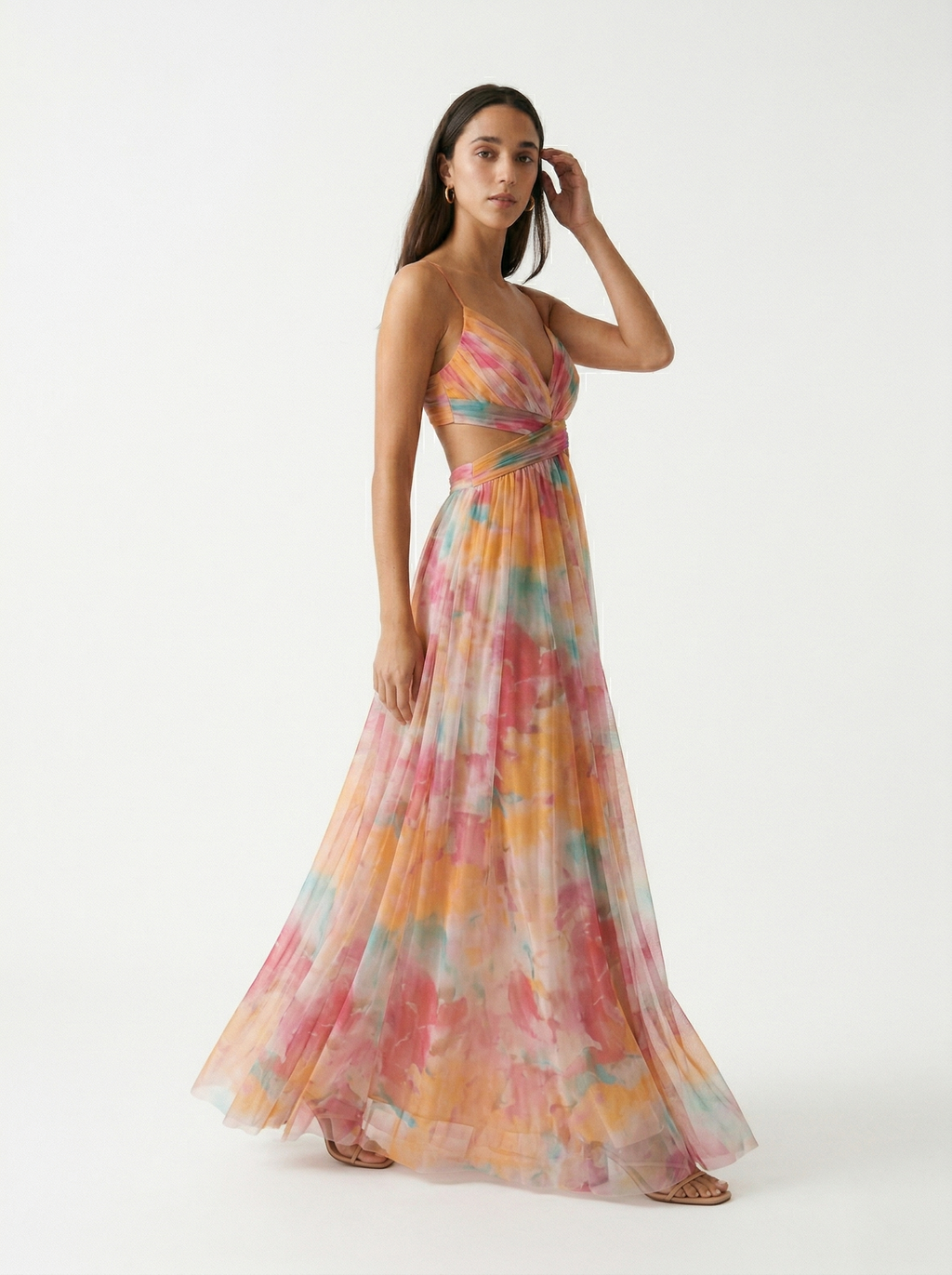 Lola | Long floral dress