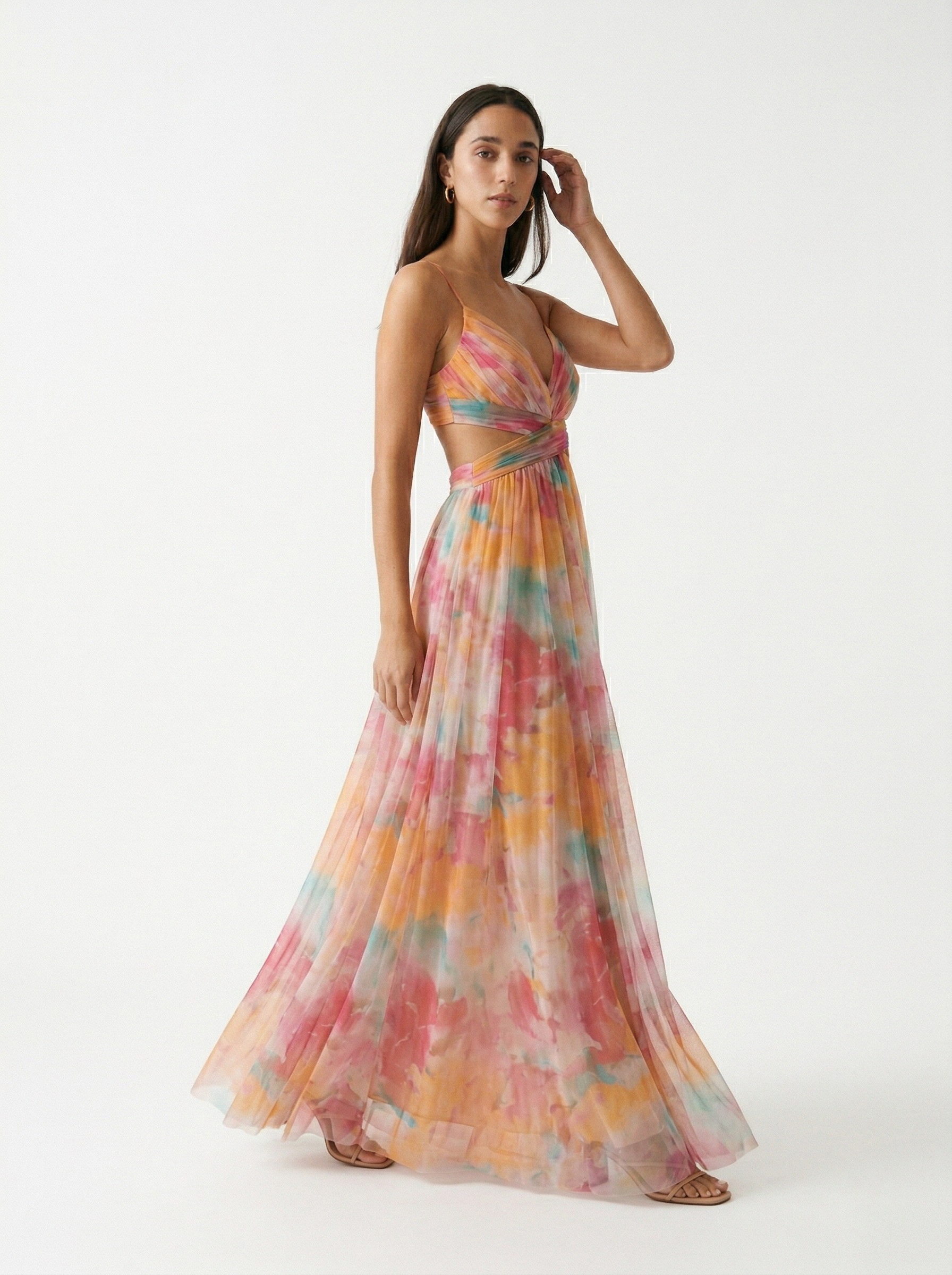 Lola | Long floral dress