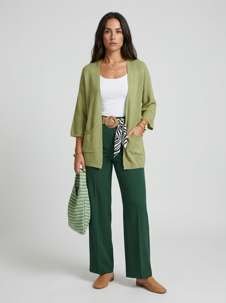Amanda | Knitted Cardigan for Mid-Season