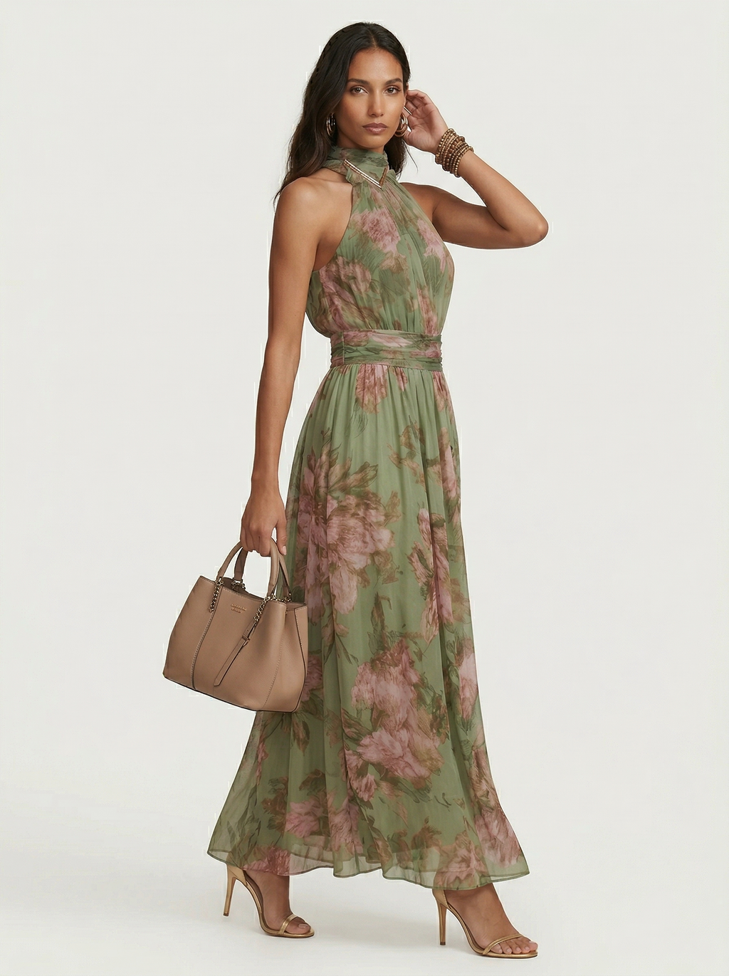 Olivia | Floral long dress