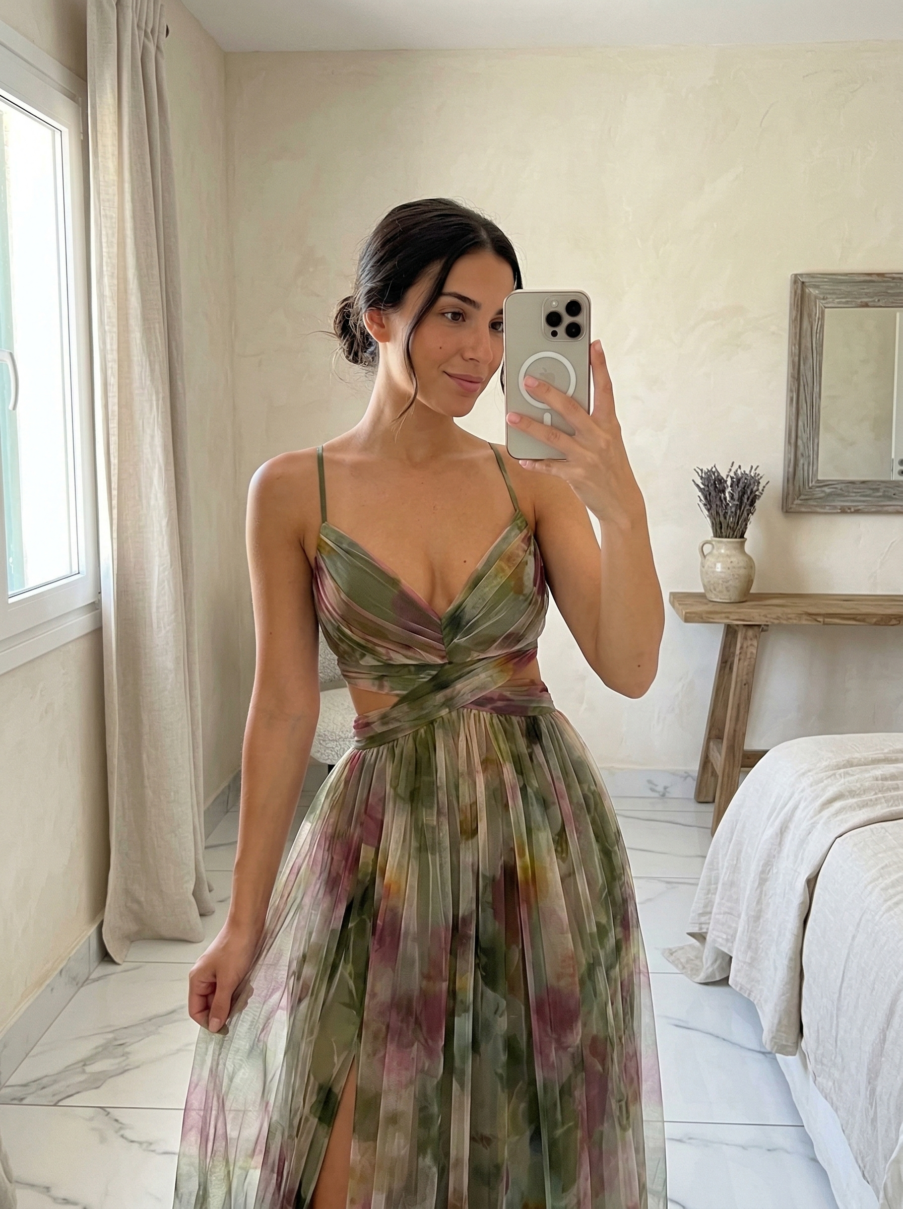 Lola | Long floral dress
