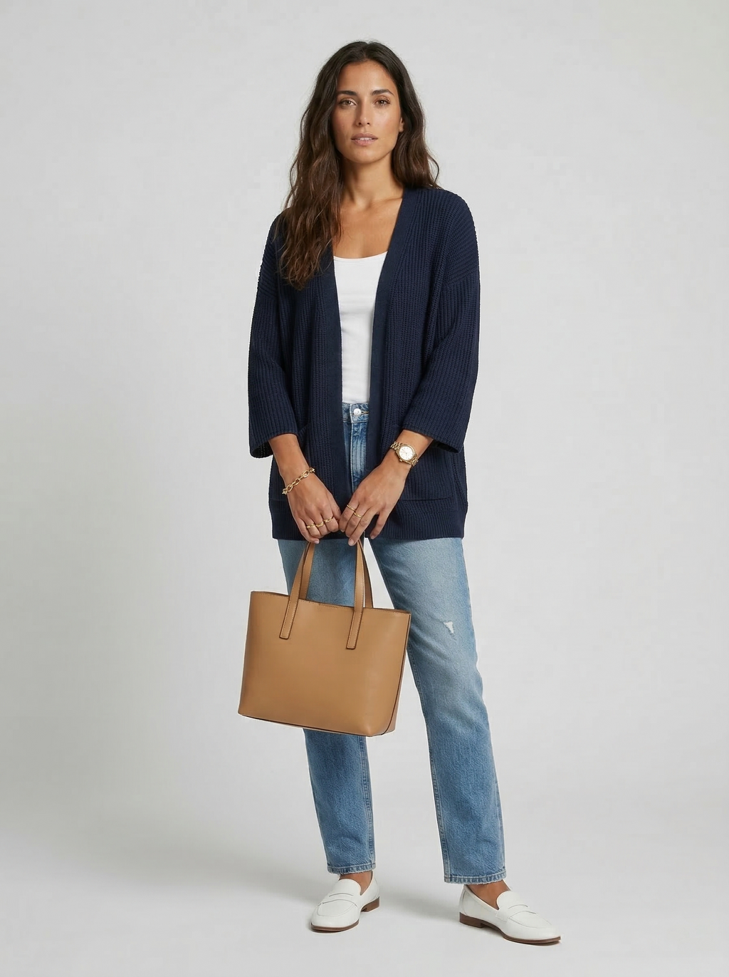 Amanda | Knitted Cardigan for Mid-Season