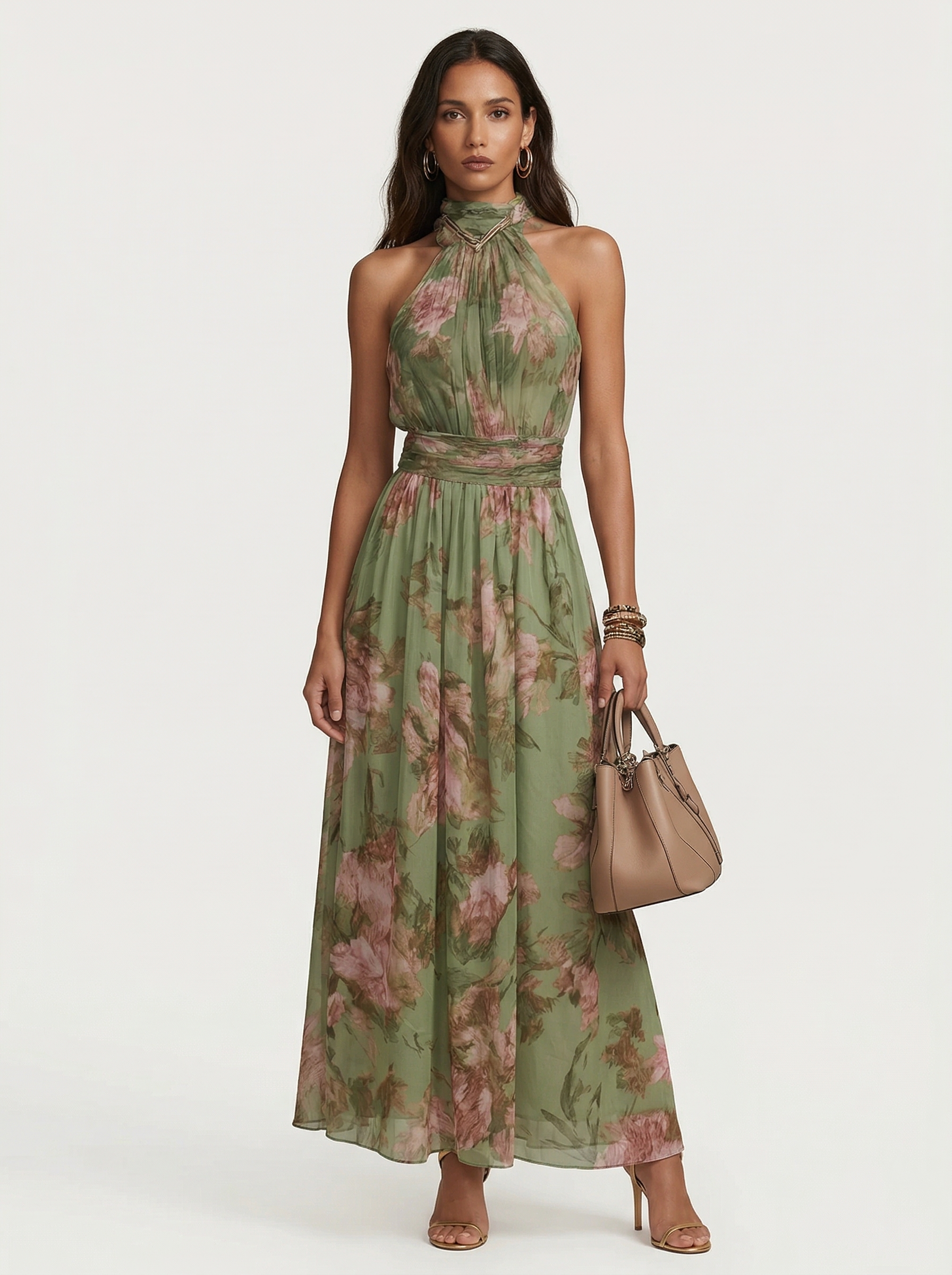 Olivia | Floral long dress