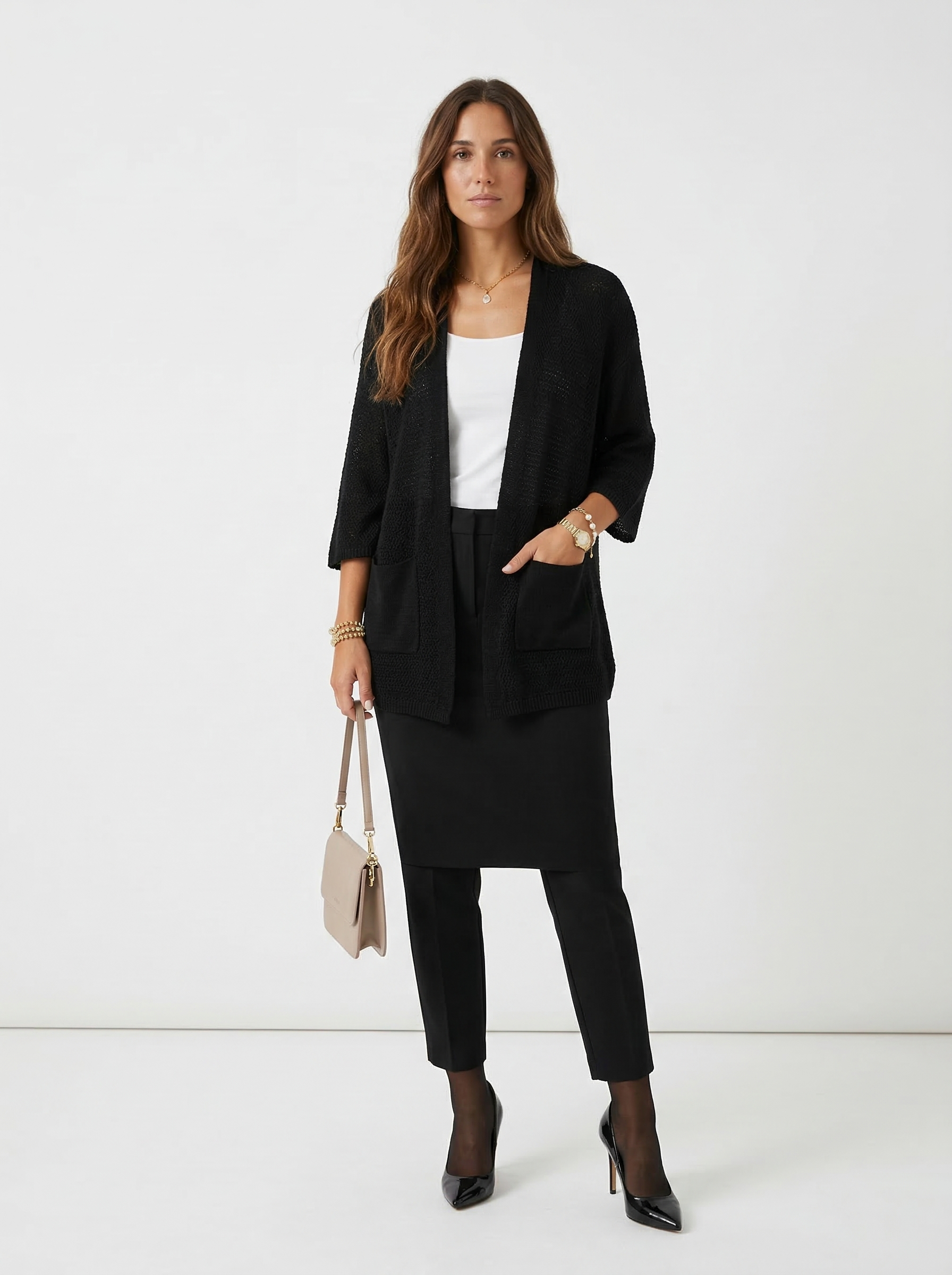Amanda | Knitted Cardigan for Mid-Season