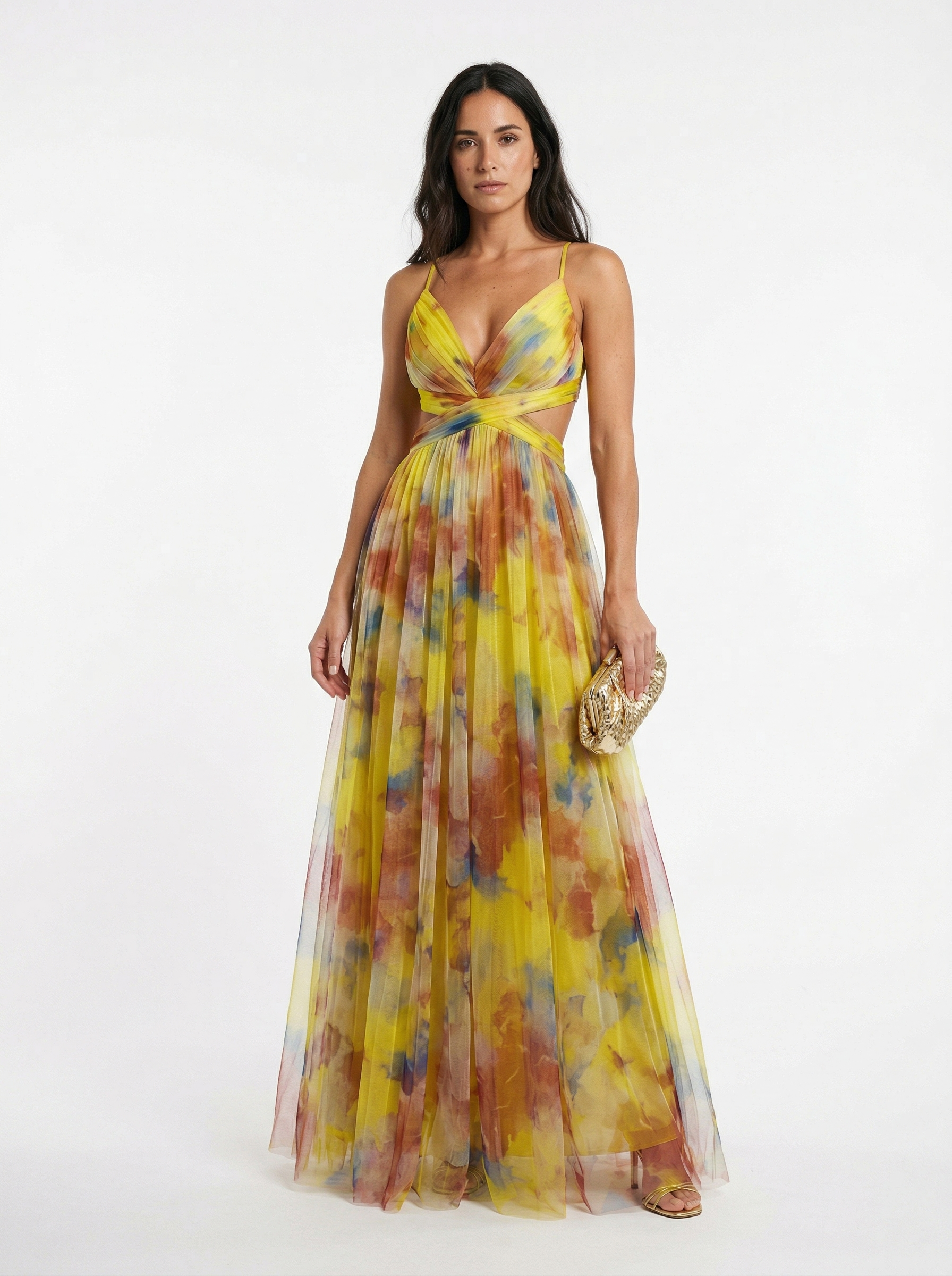 Lola | Long floral dress