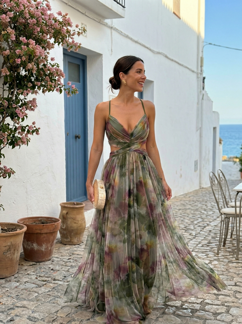 Lola | Long floral dress