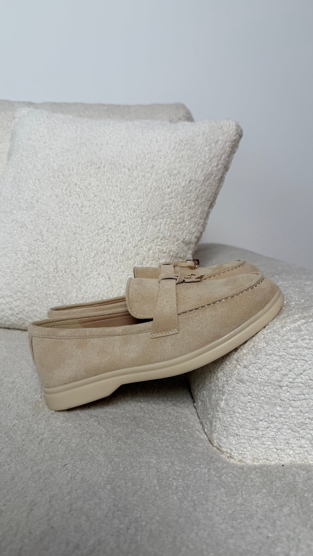 Chloe | Beige Loafers
