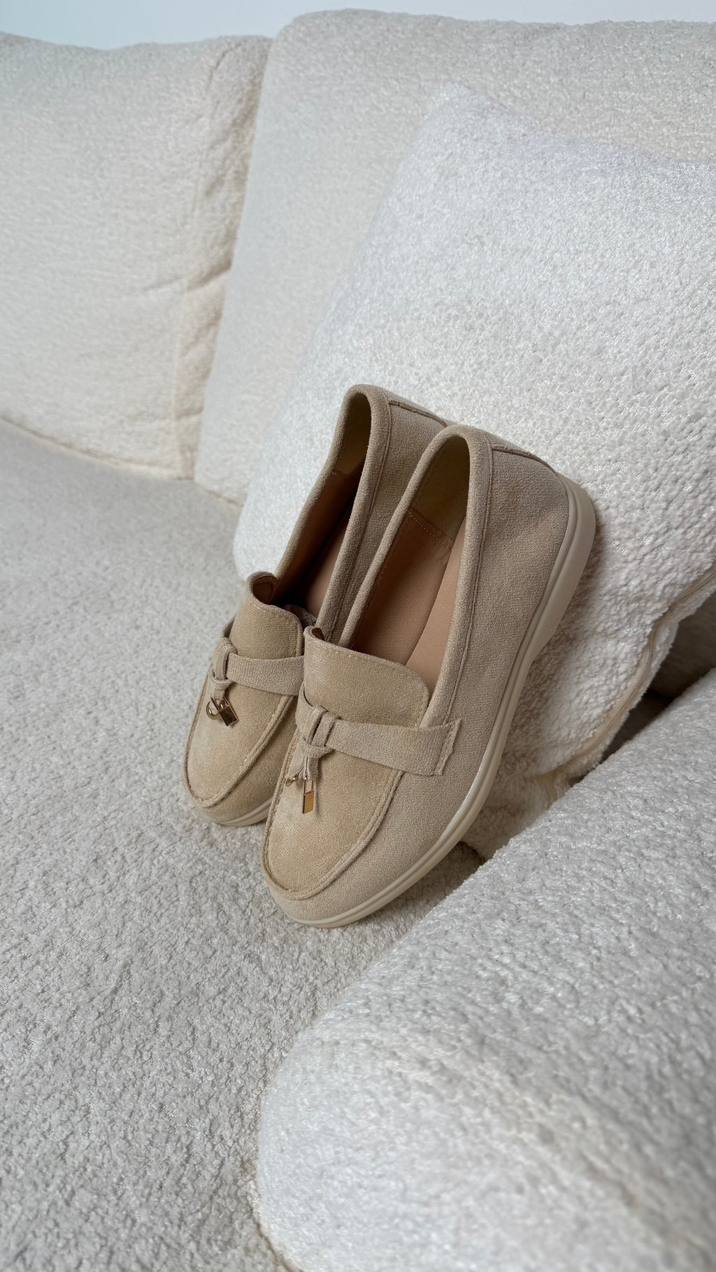 Chloe | Beige Loafers