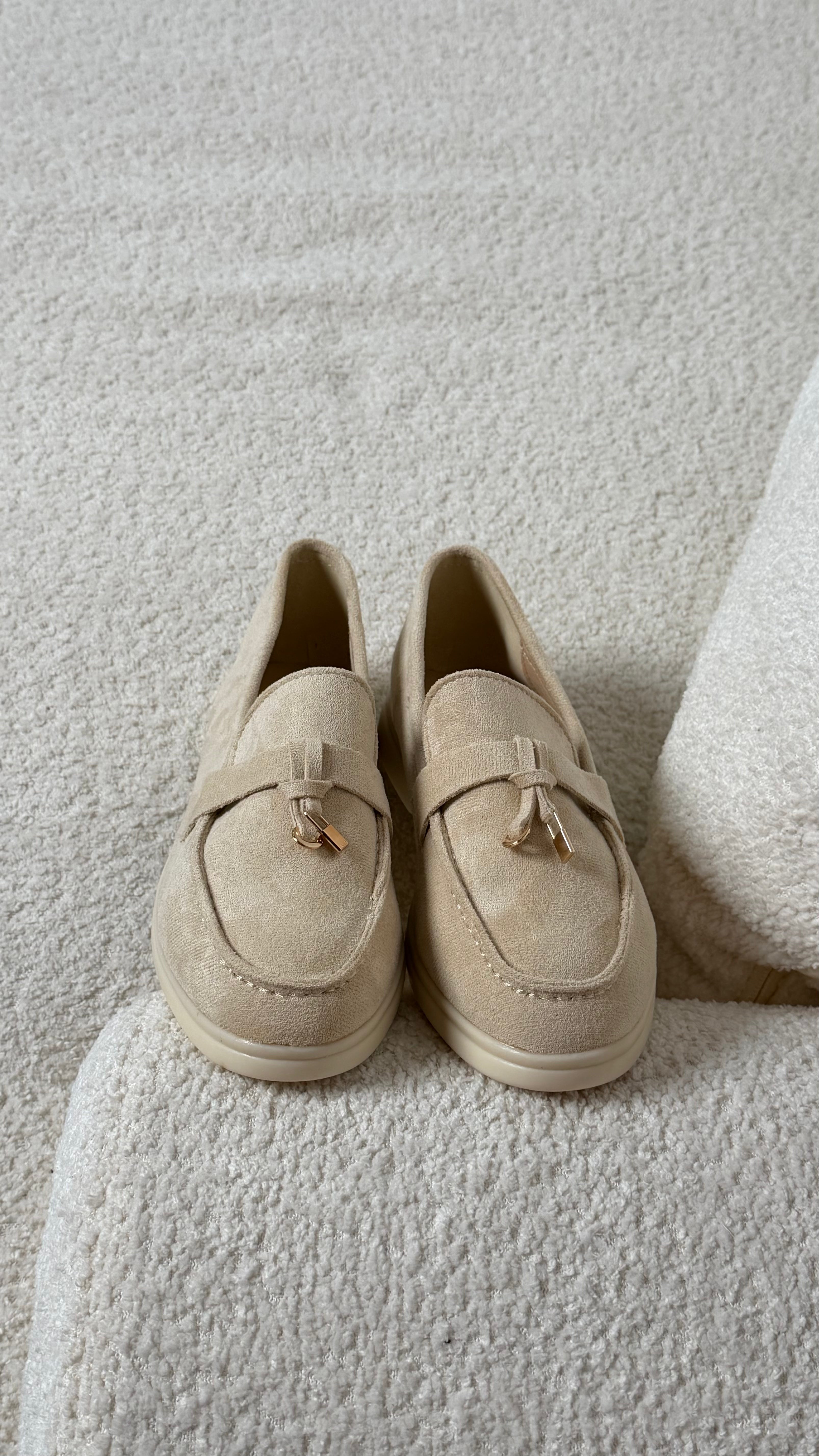 Chloe | Beige Loafers