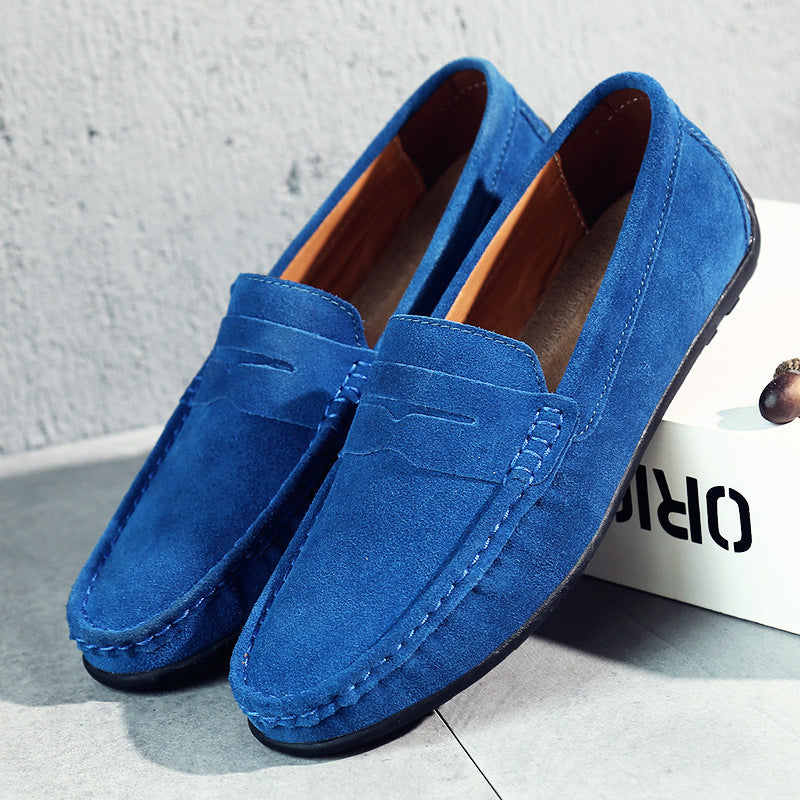 Lurano | Retro suede loafers