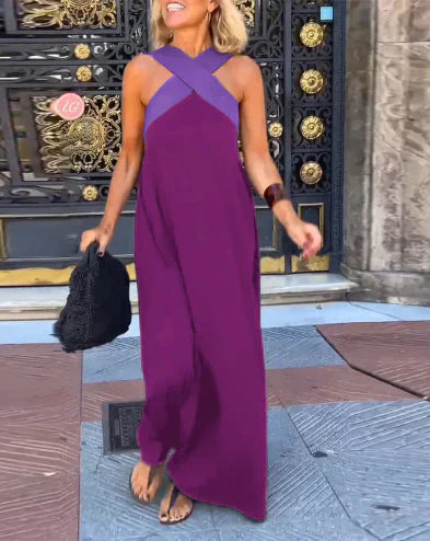 Lucia | Crisscross Maxi Dress