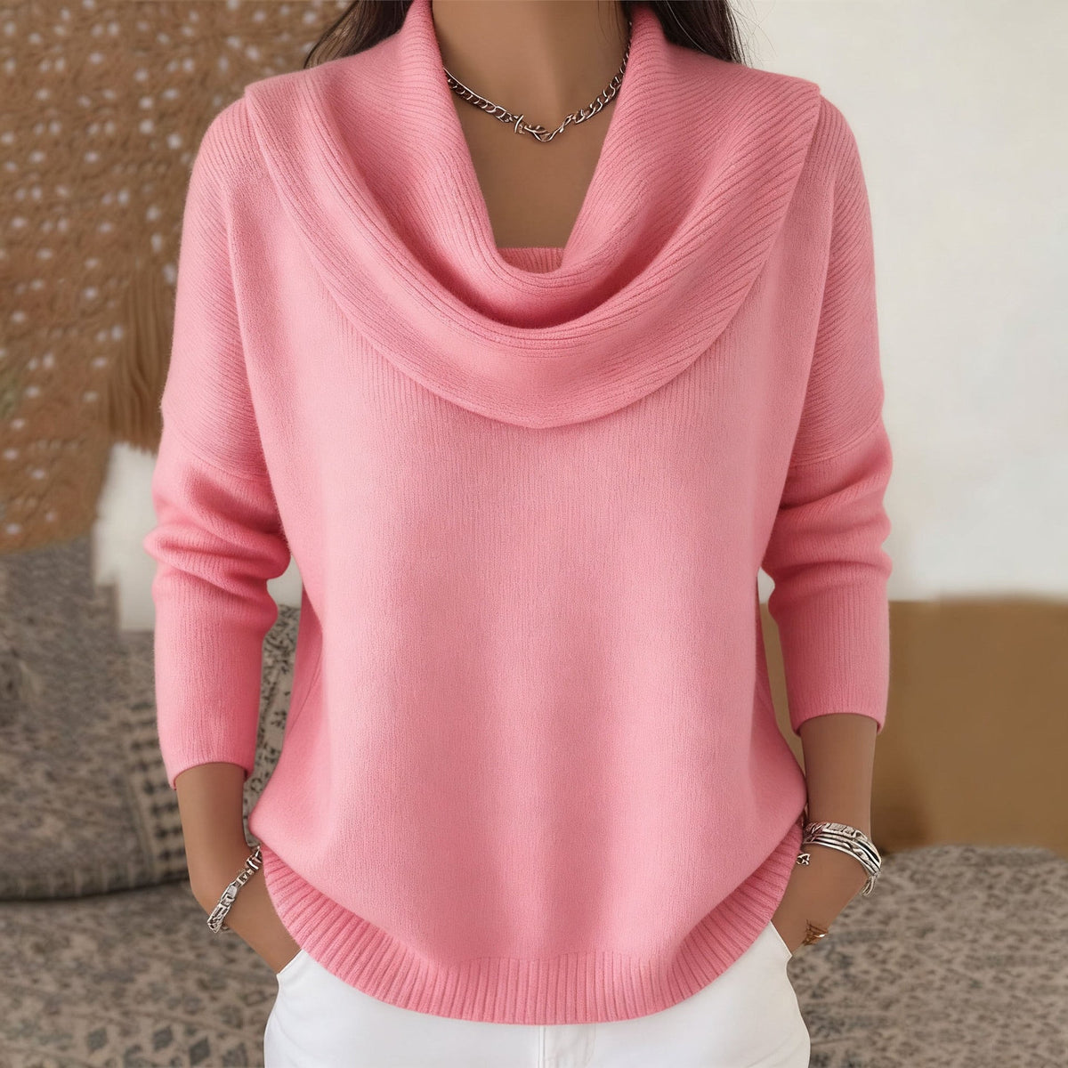 Juliette | Jersey de Cuello Cisne