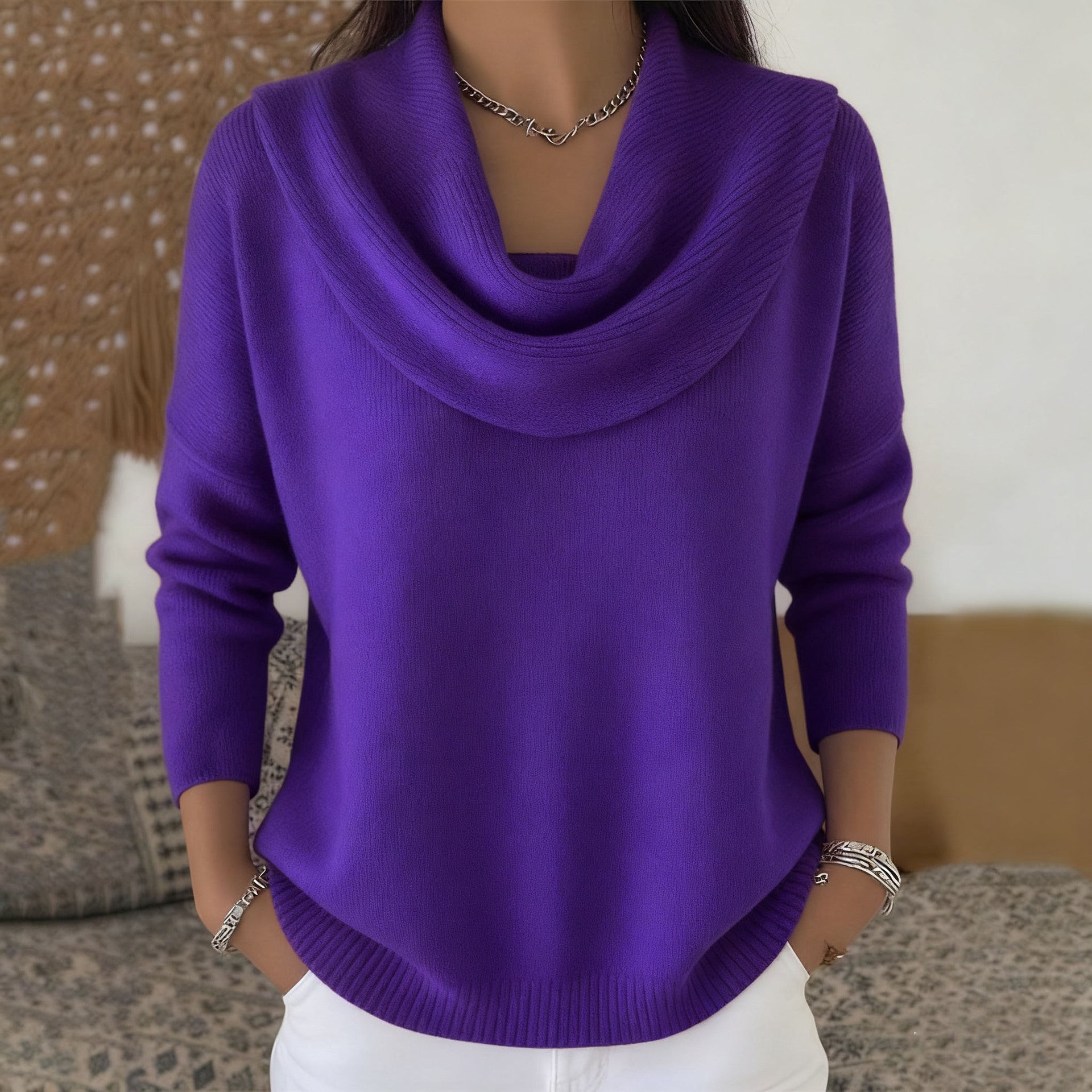 Juliette | Jersey de Cuello Cisne