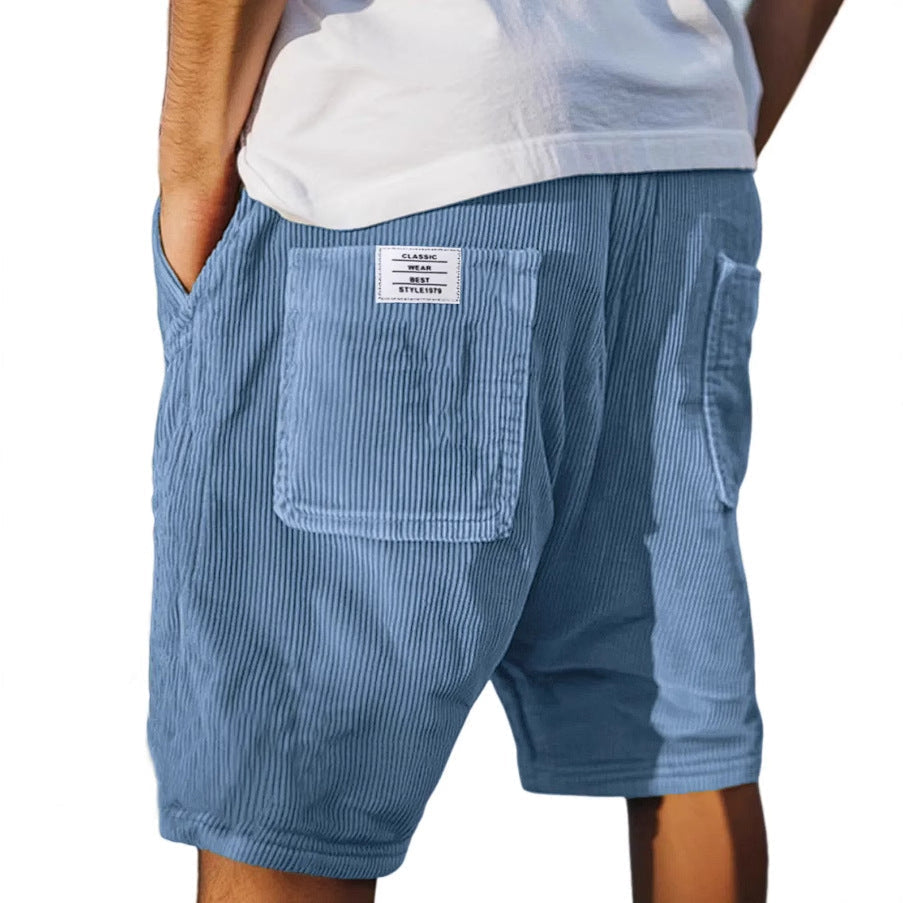 Victor | Pantalón Corto Elegante de Pana