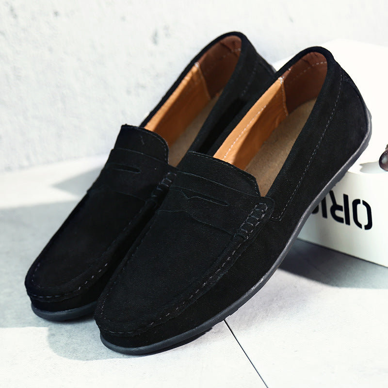 Lurano | Retro suede loafers