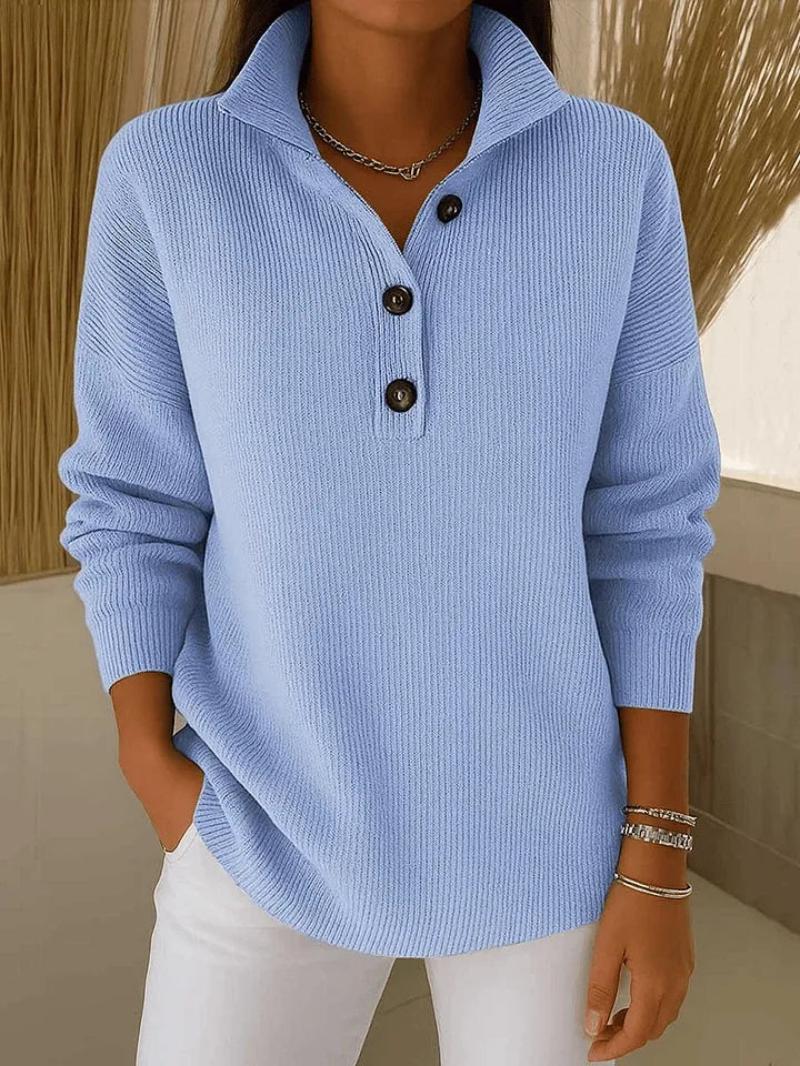 Florence | Suéter Polo Cuello en V