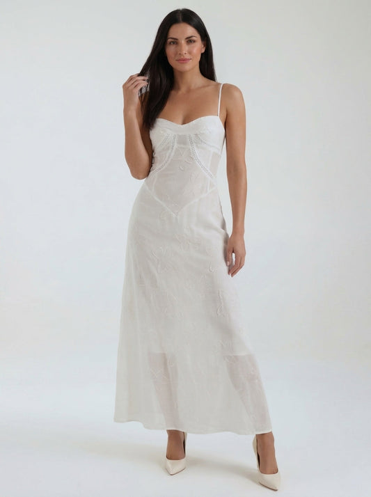 Arabelle | Lace long dress