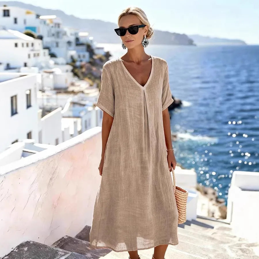 Carolina | Loose long dress