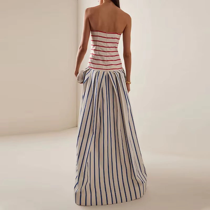 Celestia | Vestido Elegancia Fluida para un Verano Sofisticado